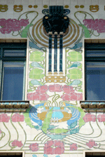 Majolikahaus, Linke Wienzeile 40, 1898-1899, architekt: Otto Wagner